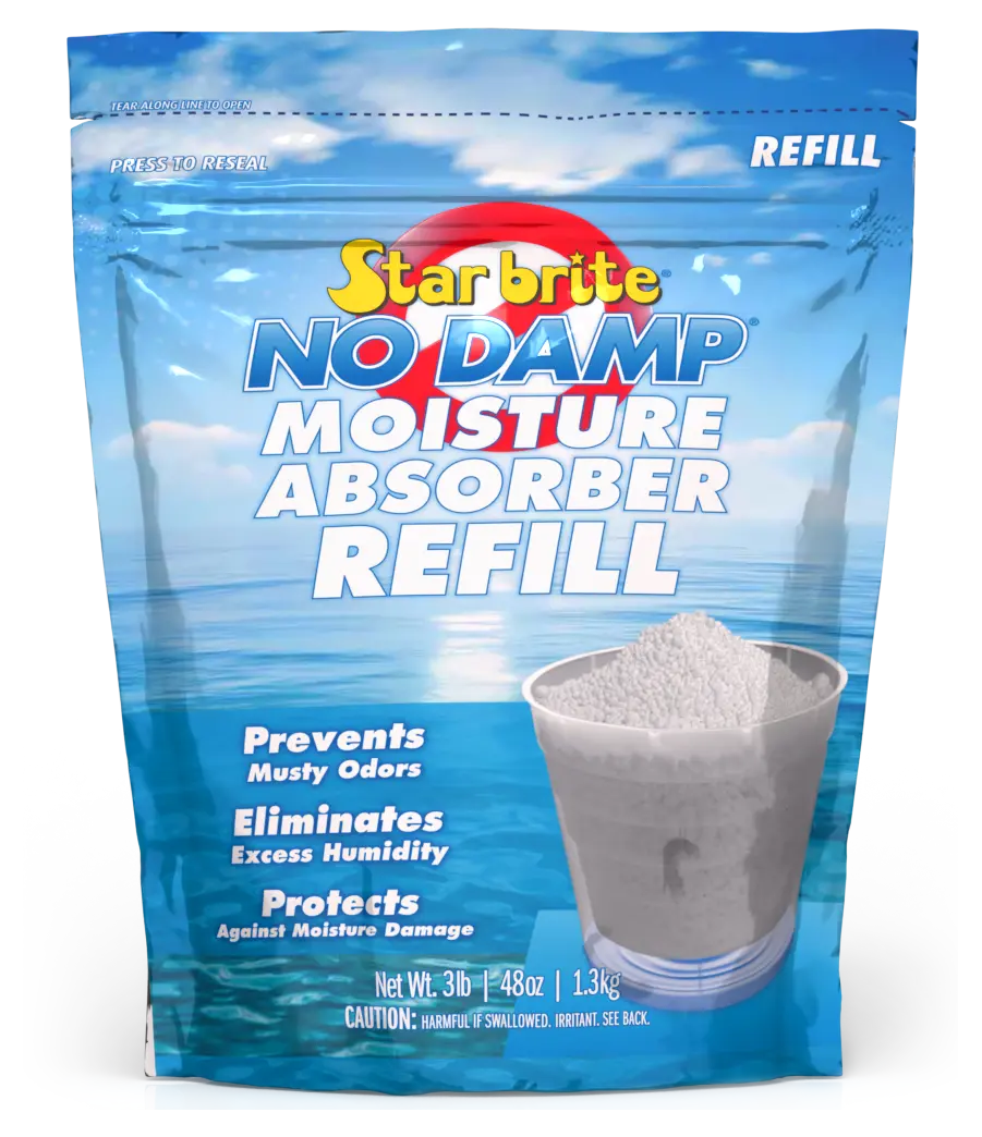 Star Brite No Damp ReSealable Refill Bag 48 oz – Easy-to-Use Marine Maintenance Supply