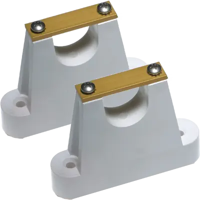 Morad M6 Bulkhead Mounts with Anchored Straps – 1 inch