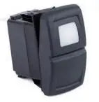 Sierra Marine RK19050 Contura XIV SPDT Rocker Switch - Marine Electrical Switch with Illumination
