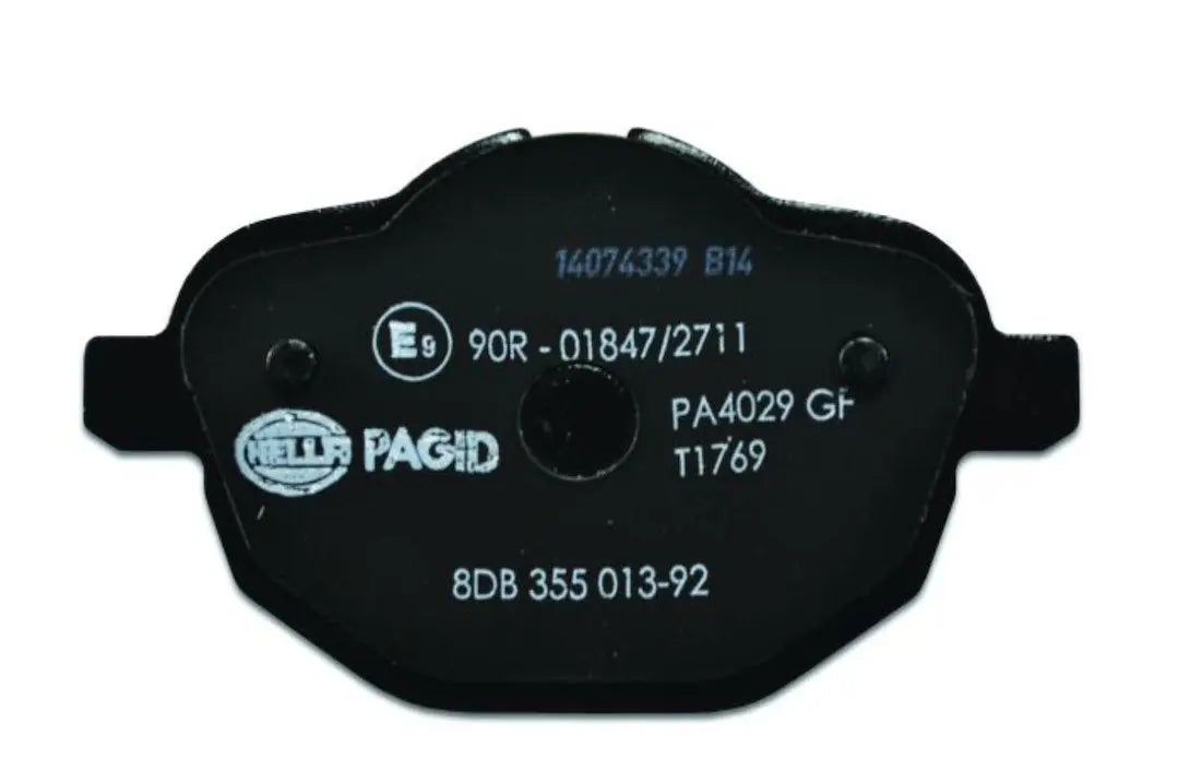 Hella Brake Pad Set for Disc Brake - Part Number 355013921
