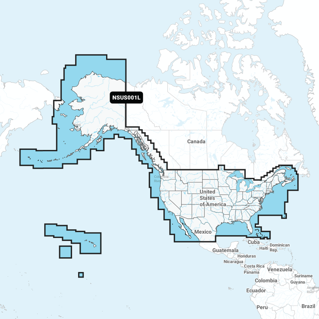 Garmin Carto U.S. & Coastal Canada Navigation Map - Part 010C128720