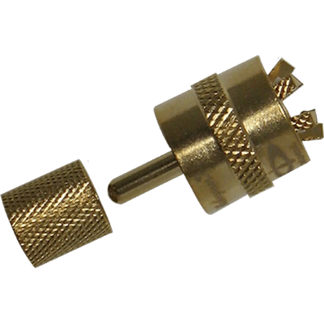 Shakespeare PL259CPBG Centerpin Coaxial Connector for Marine and Amateur Radio Applications