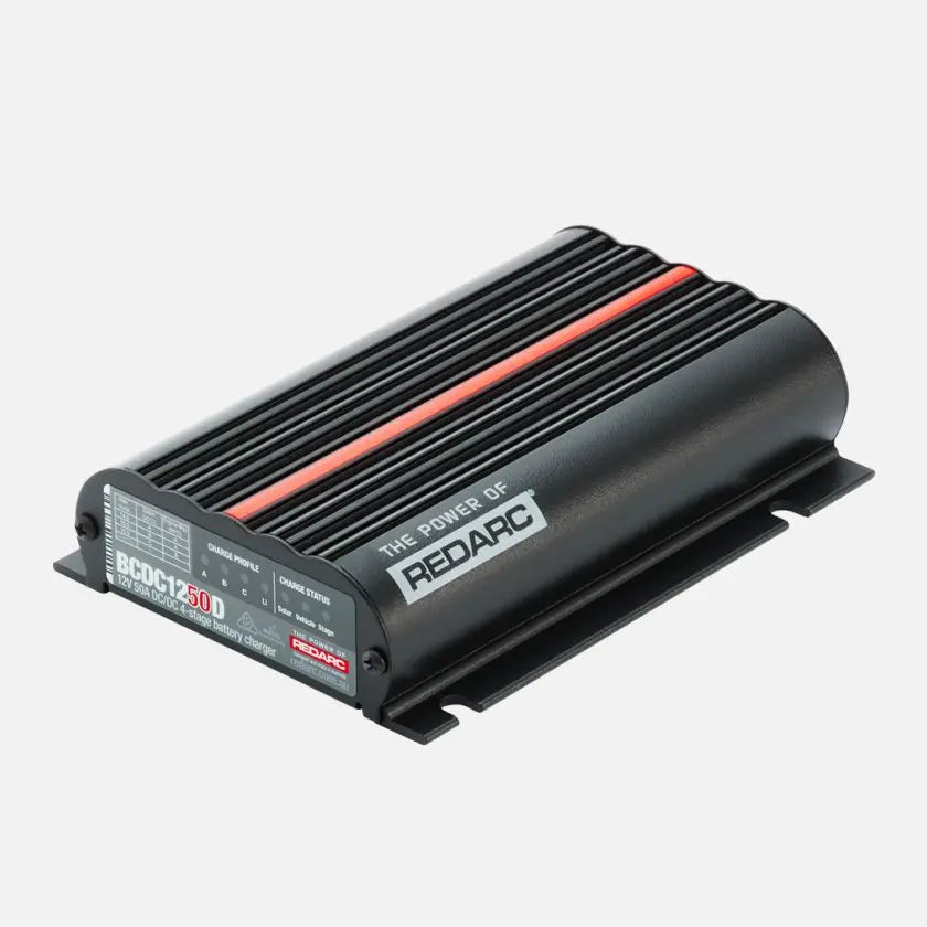 REDARC BCDC1250D DC-DC Charger 12V 50A Out - Reliable Battery Management Solution
