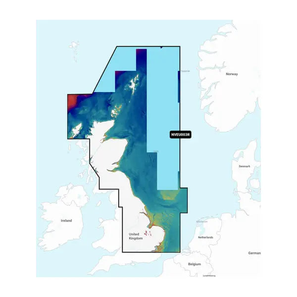 Garmin Carto Great Britain Northeast Coast Map – Part Number 010C123100