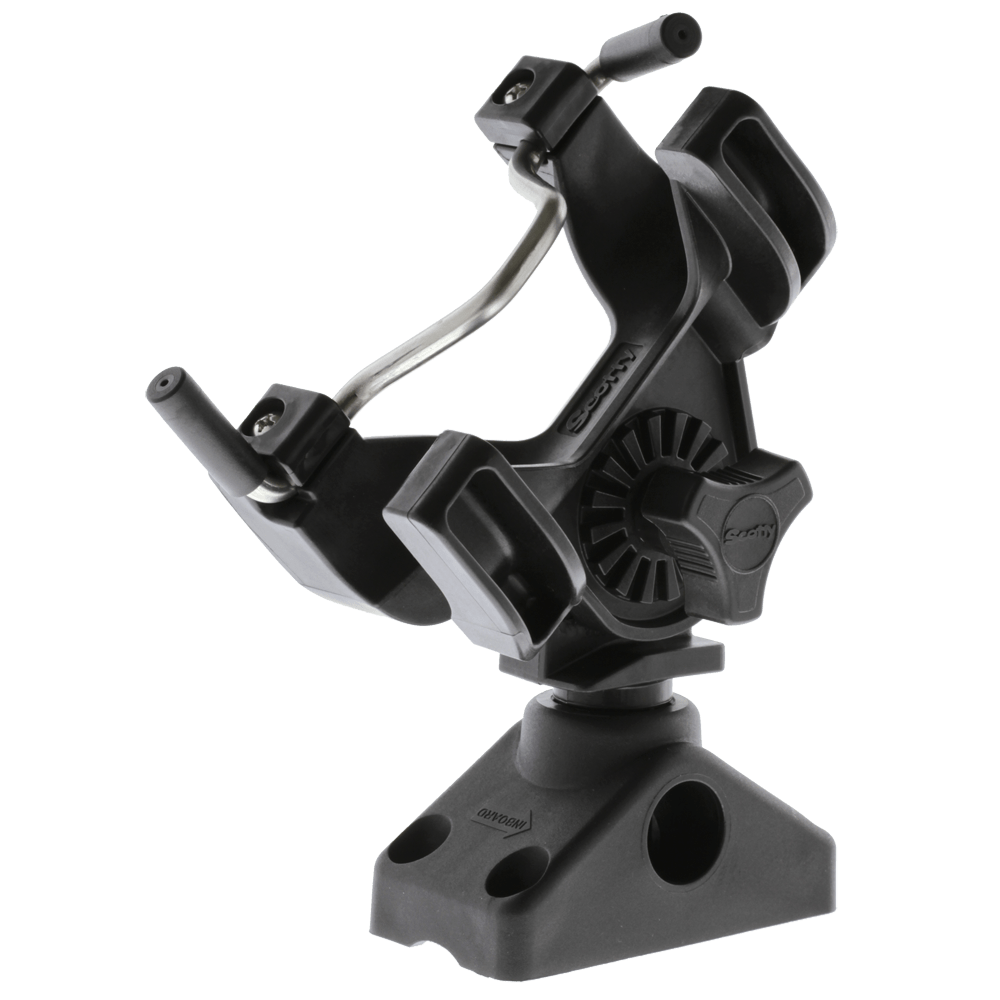 Scotty Inc. R-5 Universal Rod Holder in Black with Clamp