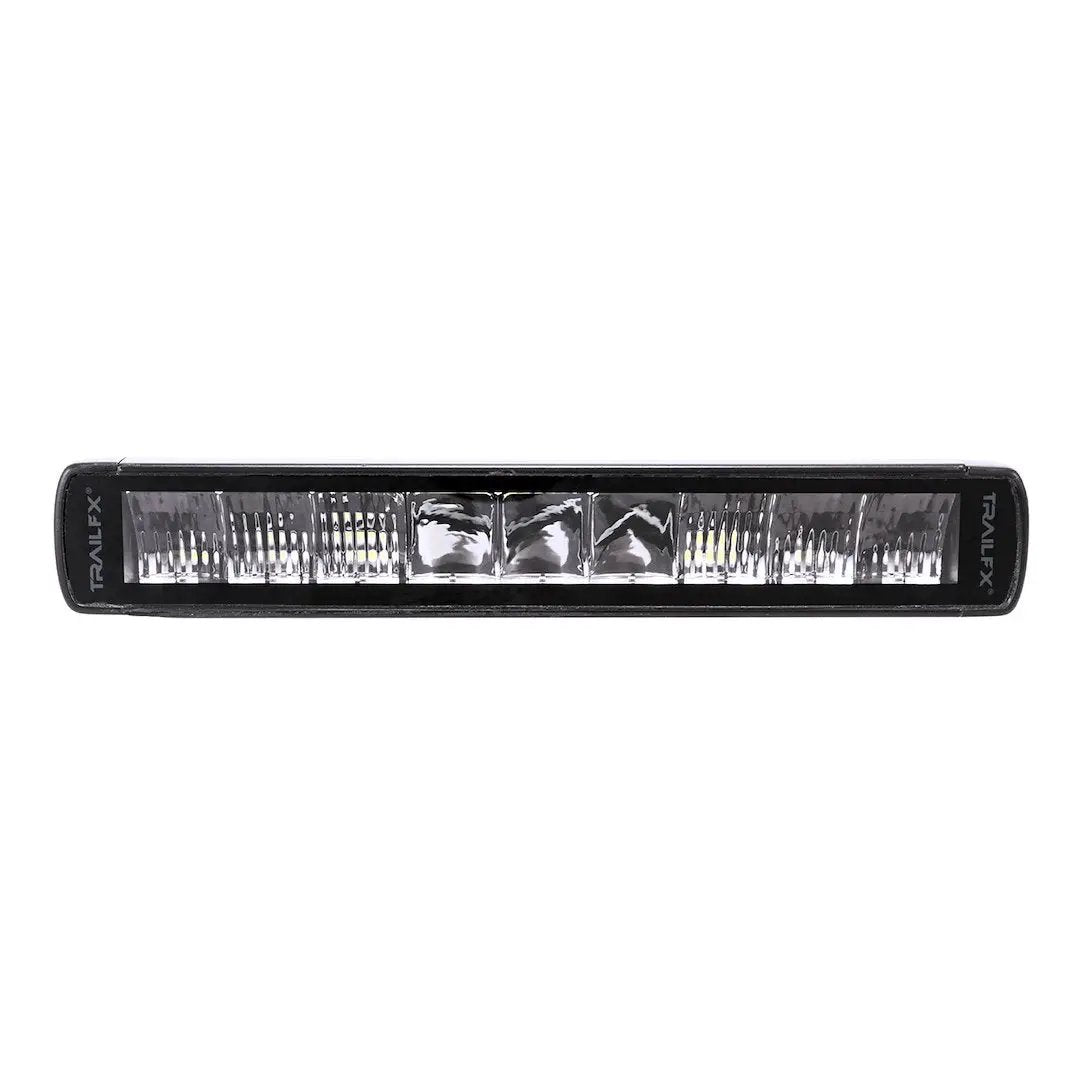 TrailFX 10-inch SR 9x5W Black Combo Headlight with Black Lens Cover – Part Number 10SRBKCM by TRAILFX