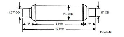 CUMMINS NW Microlite Resinator Part 1552449 for Precision Filtration