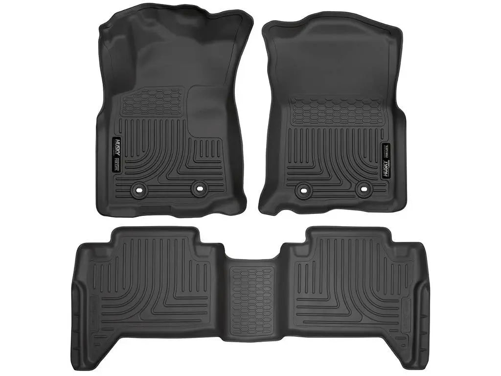 Huskyliner WB Front & Second Seat Floor Liner – Durable All-Weather Protection for Your Vehicle