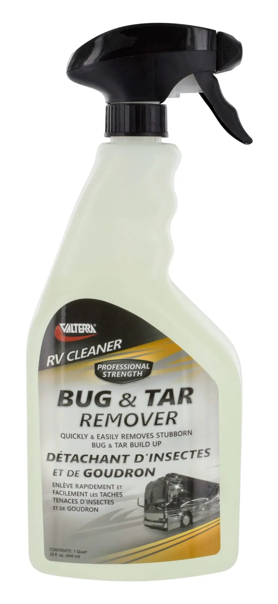 Valterra LLC V88546 Bug & Tar Remover - 32 oz Spray for Automotive and RV Cleaning