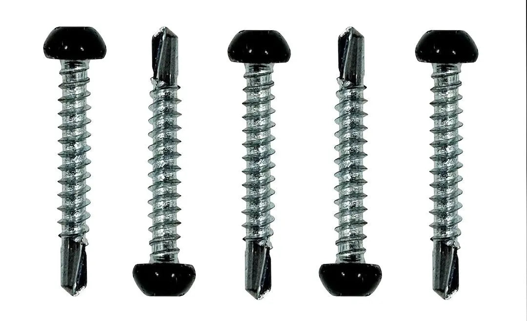 AP Products Pan Head Self-Tapping Screws 8x1.5 Inches Black - Model 012PTK8112