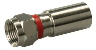JR Products RG59 Compression Fittings for HD/SAT - Reliable Coaxial Cable Connectors