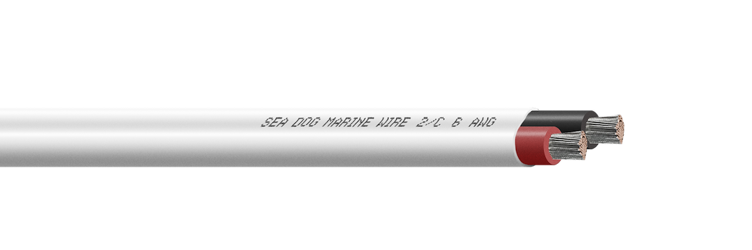 Sea Dog 6-2 AWG Duplex Marine Power Cable - 100 Feet