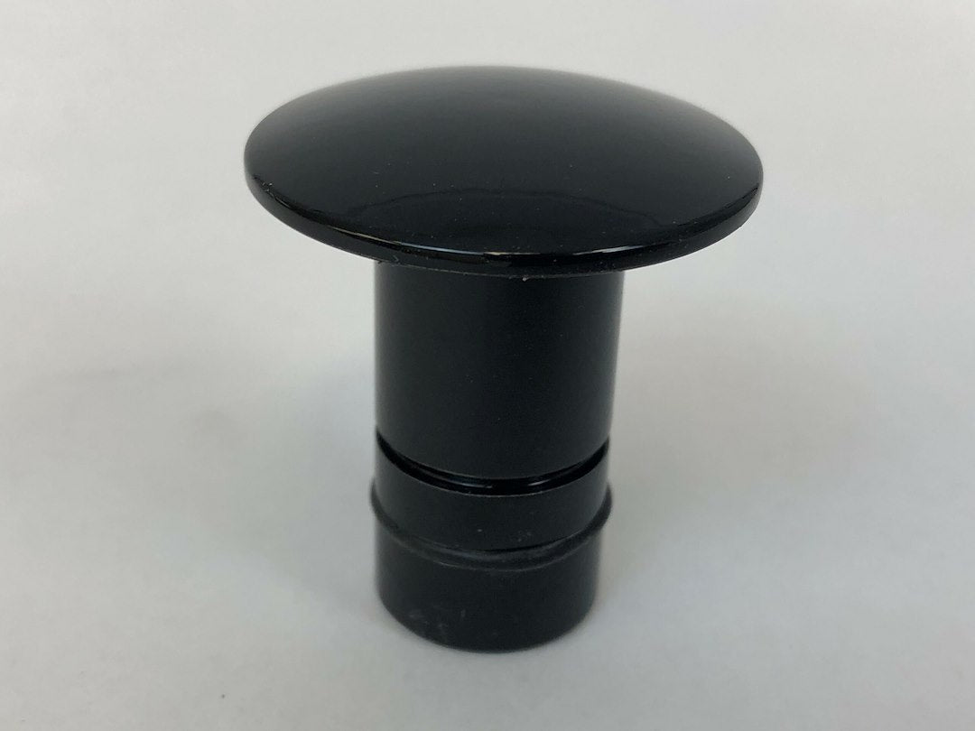 BOBS Machine Seat Plug for 0.75-inch Hole - Black (Part Number 3112PCGBLK)