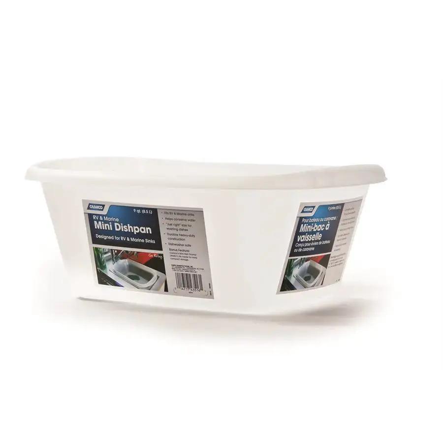 Camco Mini Dish Pan (Part Number 43516) for Compact Cooking and Food Preparation by CAMCO