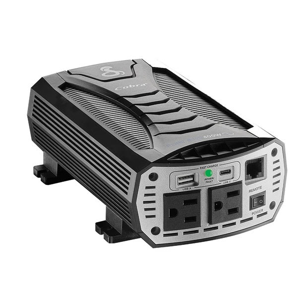 COBRA CPI400PSW 400-Watt Pure Sine Wave Power Inverter