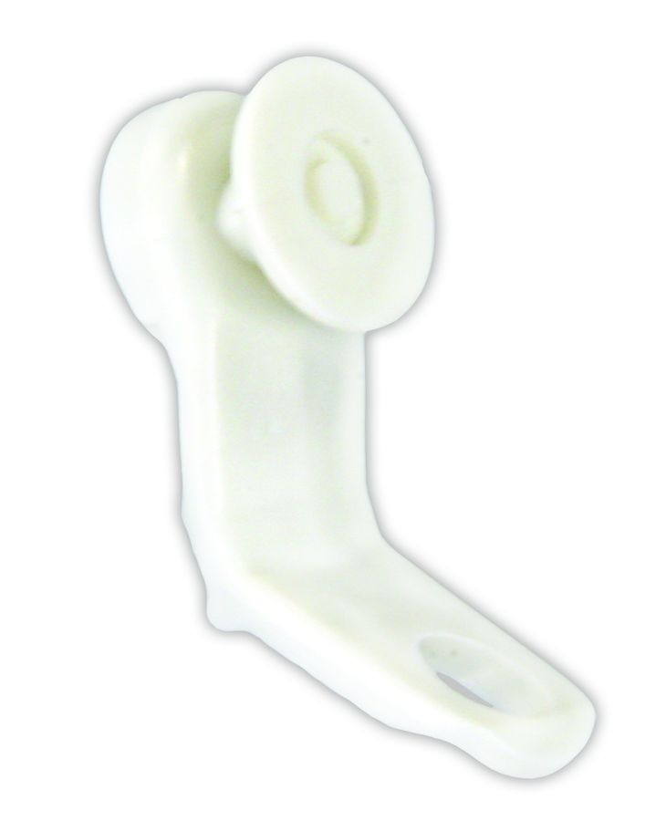 JR Products Cord Draw Curtain Carriers (Part #81555) – Durable and Easy-to-Install Curtain Support System