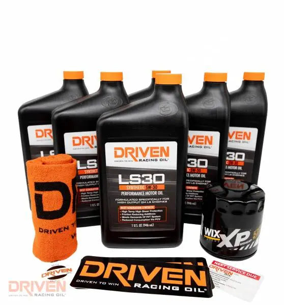 Driven Race LS30 Oil Change Kit for Gen III GM Engines - Part 20633K