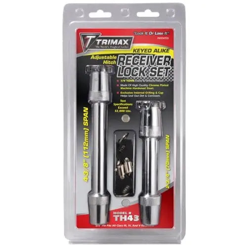 TRIMAX Rapid Hitch Lock Model TH43 for Secure Trailer Connection