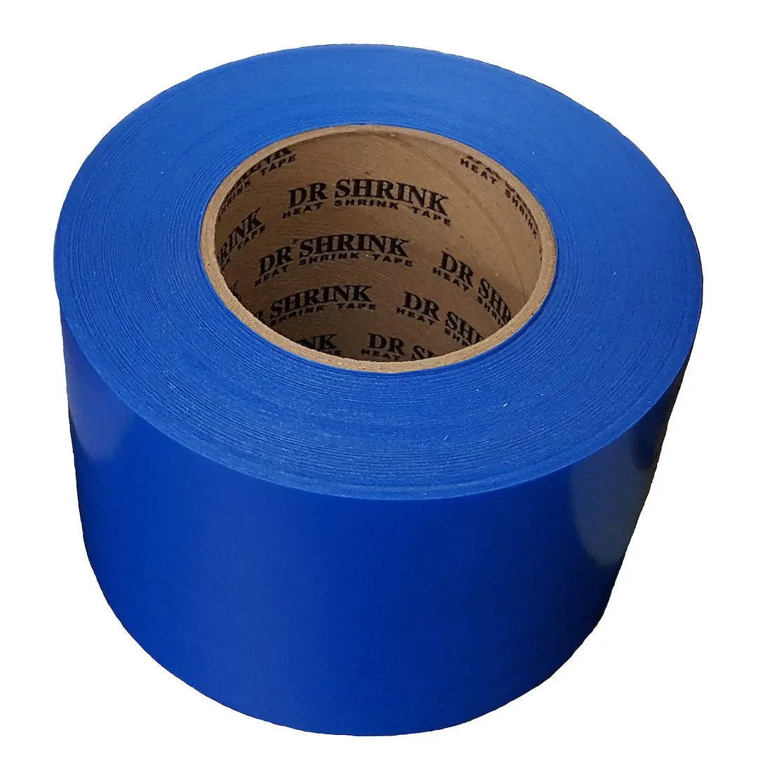DR. SHRINK DS706B 6 ft x 180 ft Blue Heat Shrink Tape for Industrial Applications