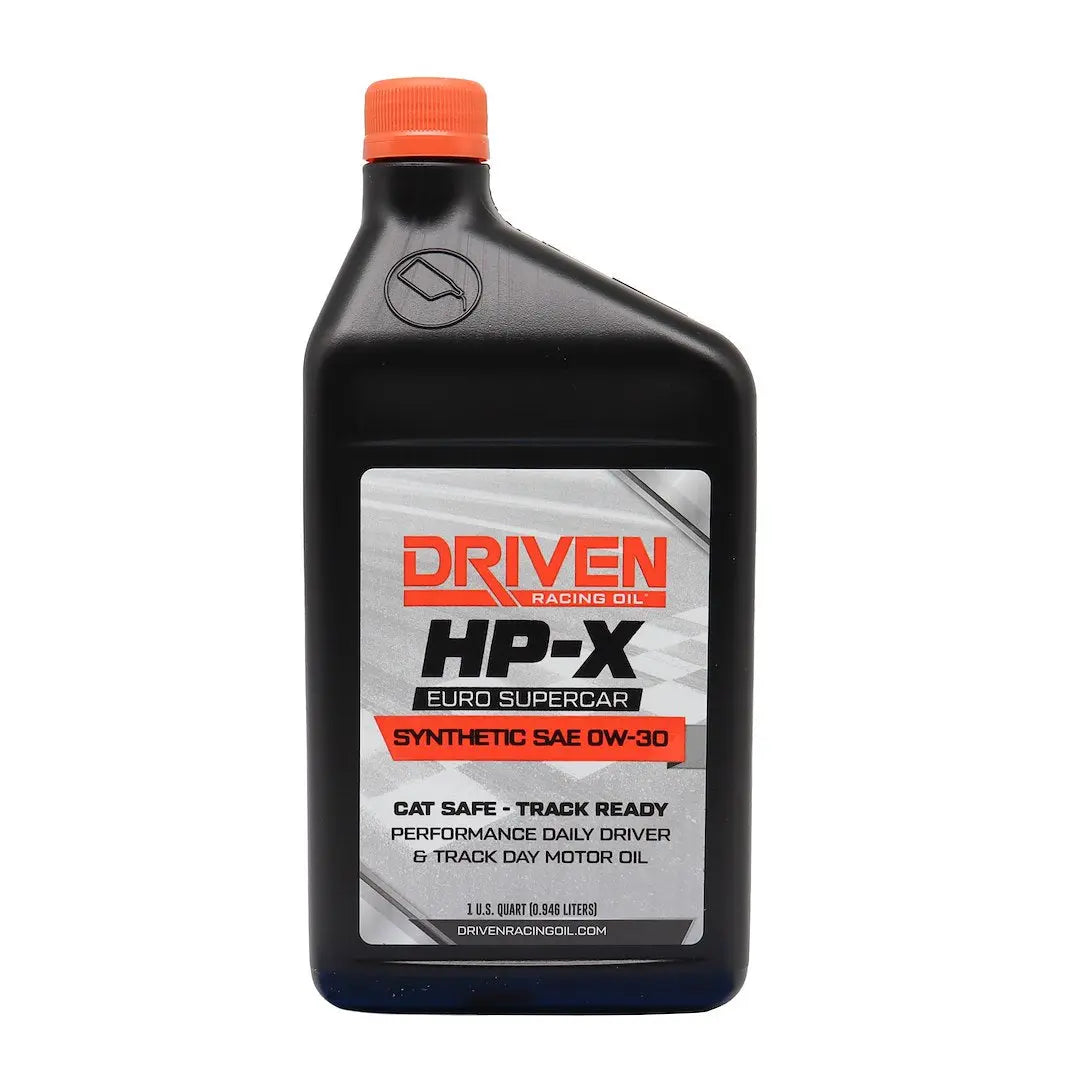Driven Race HP-X Euro 0W30 Motor Oil - High Performance Synthetic Oil for European Vehicles
