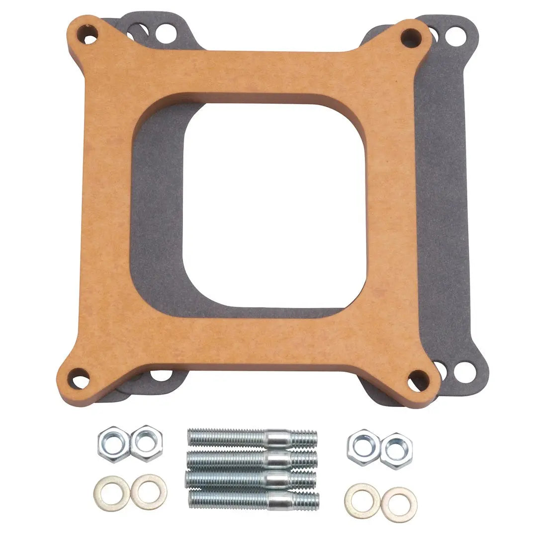 Edelbrock 8724 1/2-inch Open Spacer Wood for Performance Enhancement