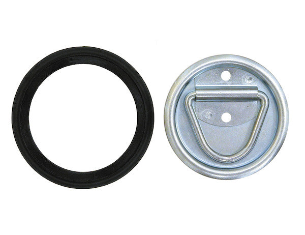 Buyers Prod B703 Recessed Rope Ring with Plastic Cover for Marine and Industrial Applications