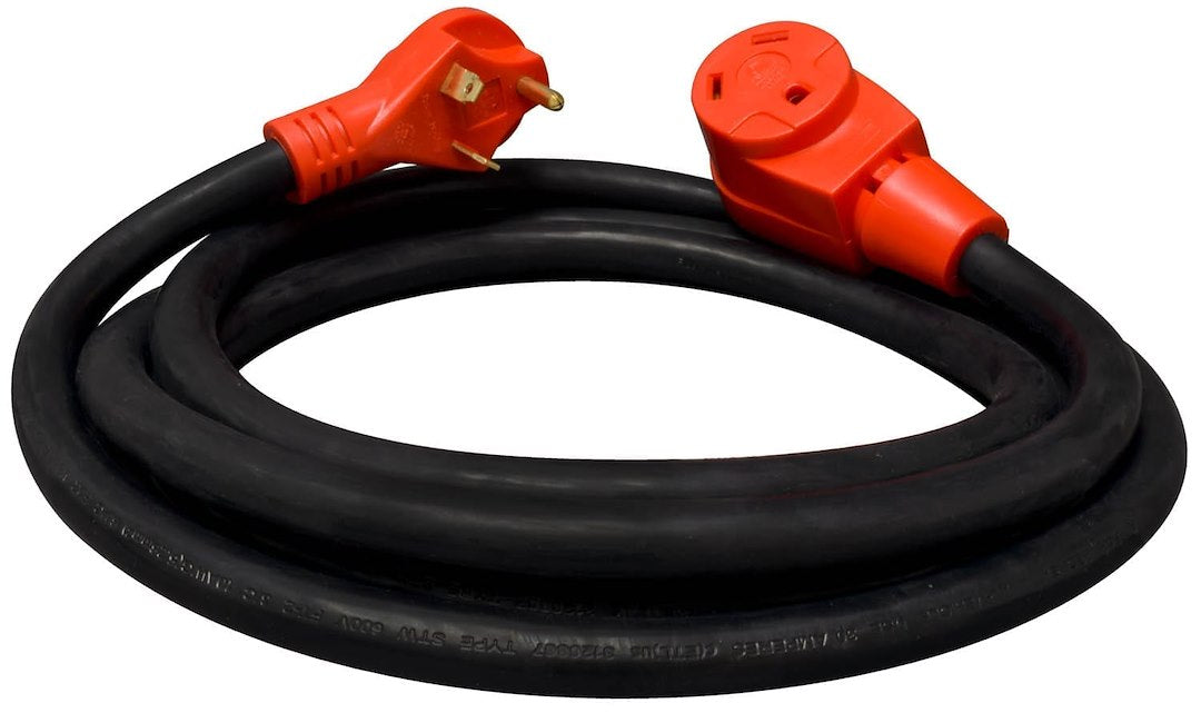 Valterra LLC 30A Extension Cord with Handle - Durable Heavy-Duty Power Cable