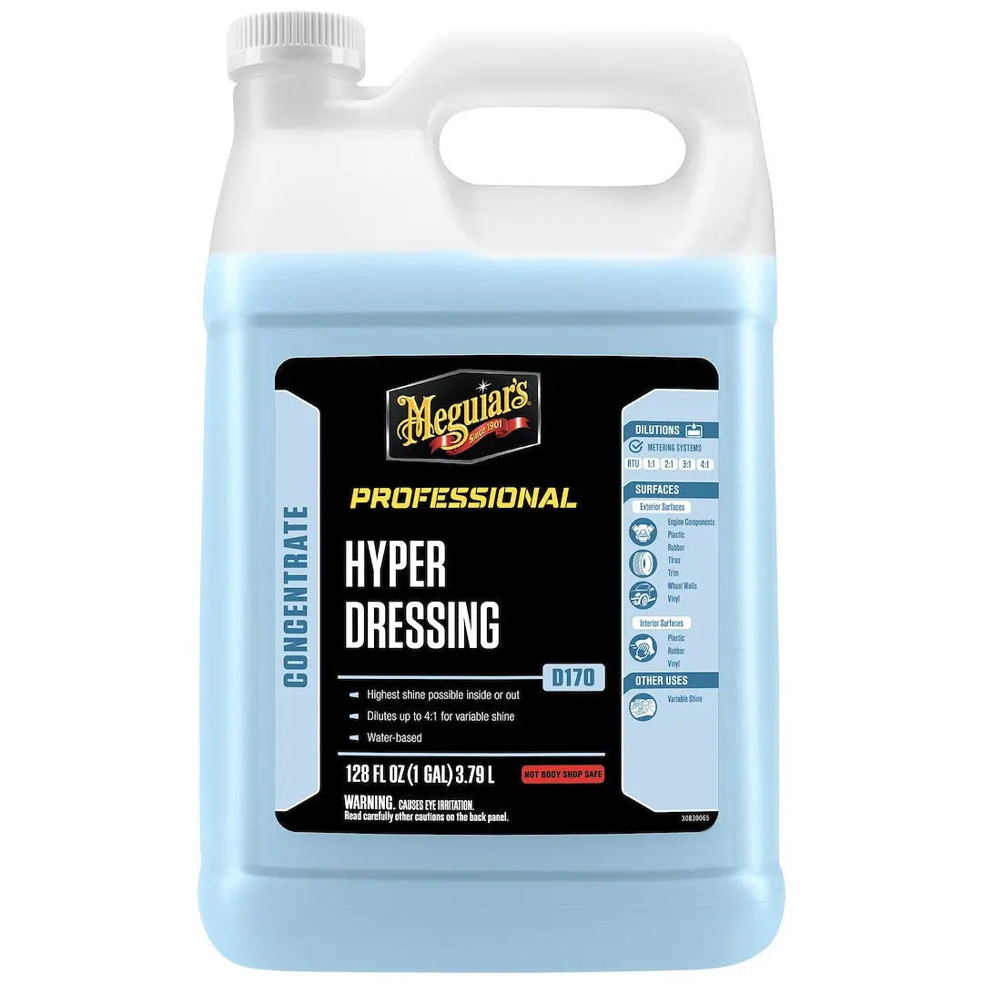 MEGUIARS WAX Hyper Dressing - Versatile Interior and Exterior Tire and Trim Dressing