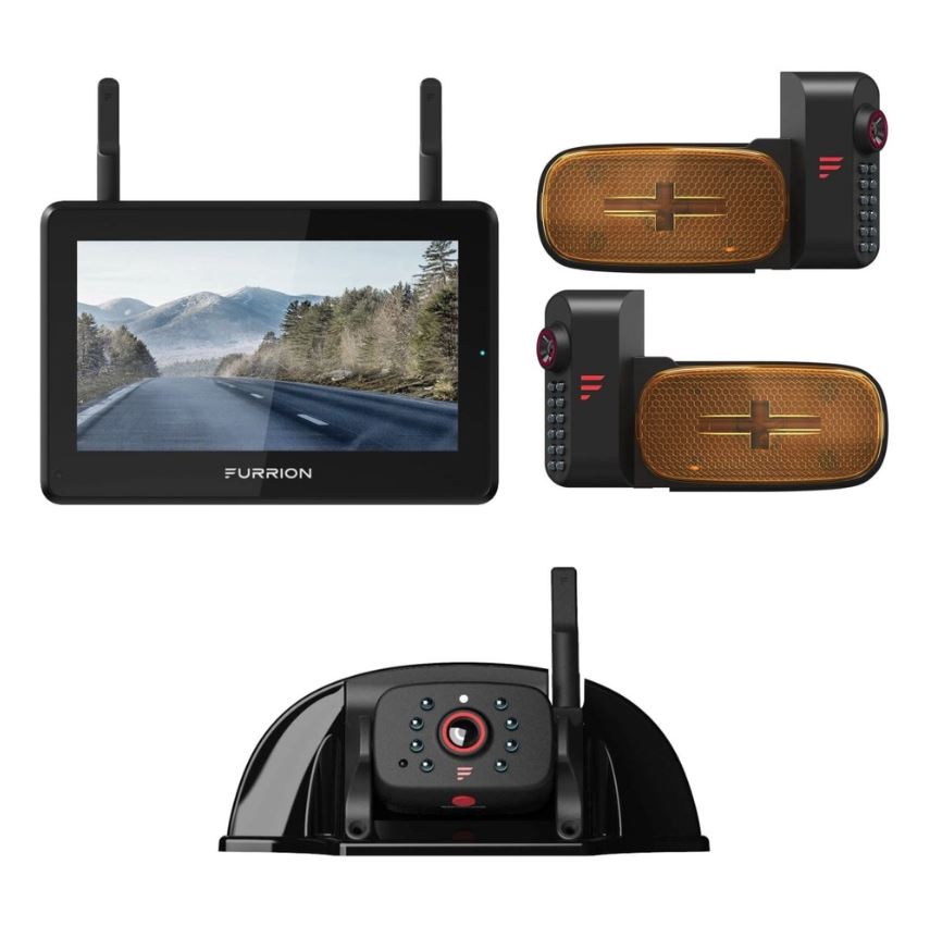 FURRION LLC Vision S + 7' Monitor Side & Rear Camera System