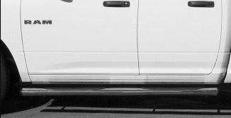 TRUCK GEAR S03226002 4-Foot Oval Straight Bar, Black