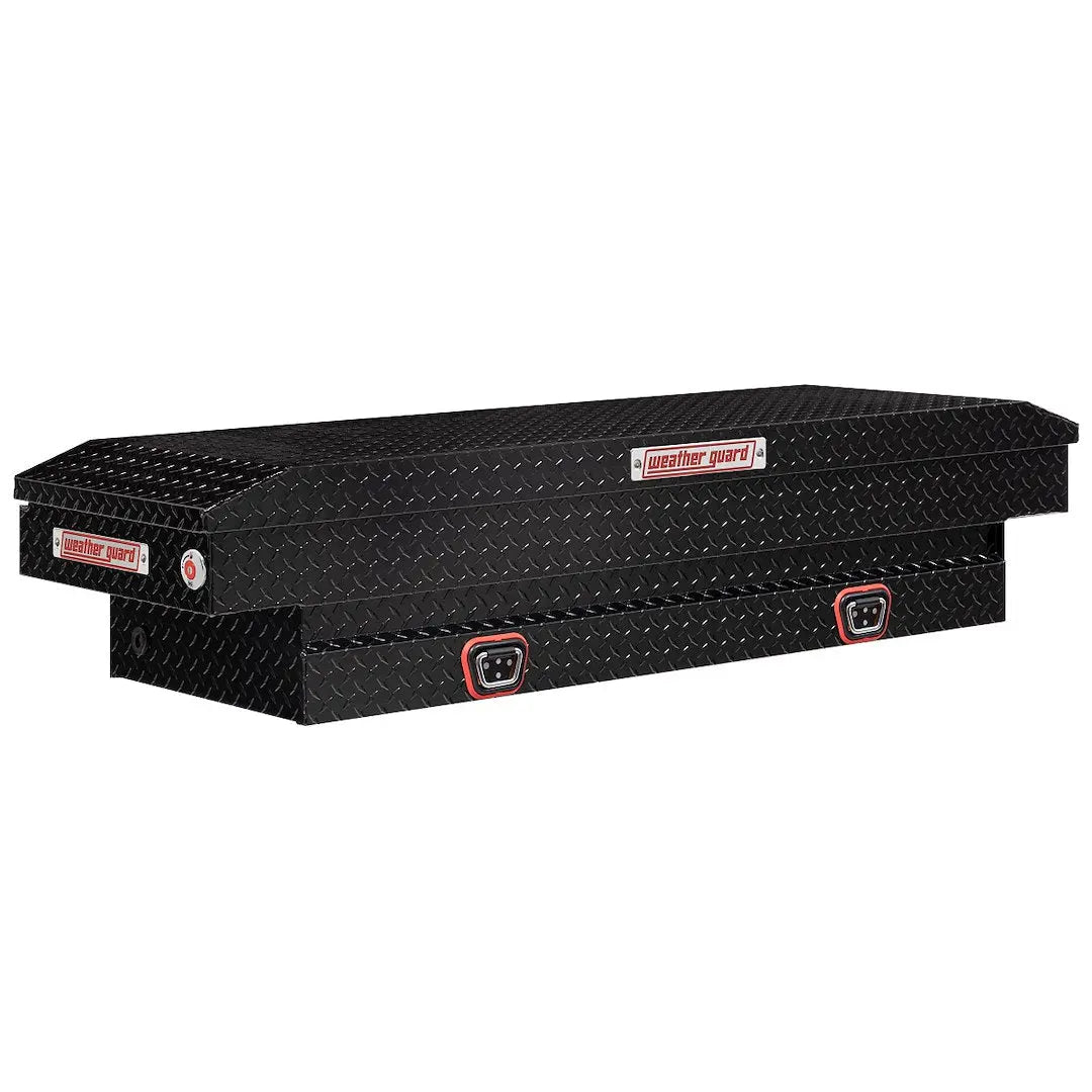 WeatherGuard Saddle Box (Part Number 154504) for Secure Storage on Trucks and Vans