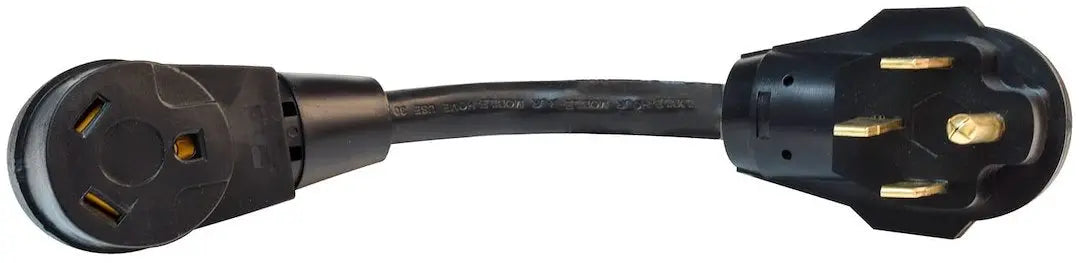 Valterra LLC A105030FBK 12-foot Black Adapter - Durable Bulk Cable for RV and Marine Applications