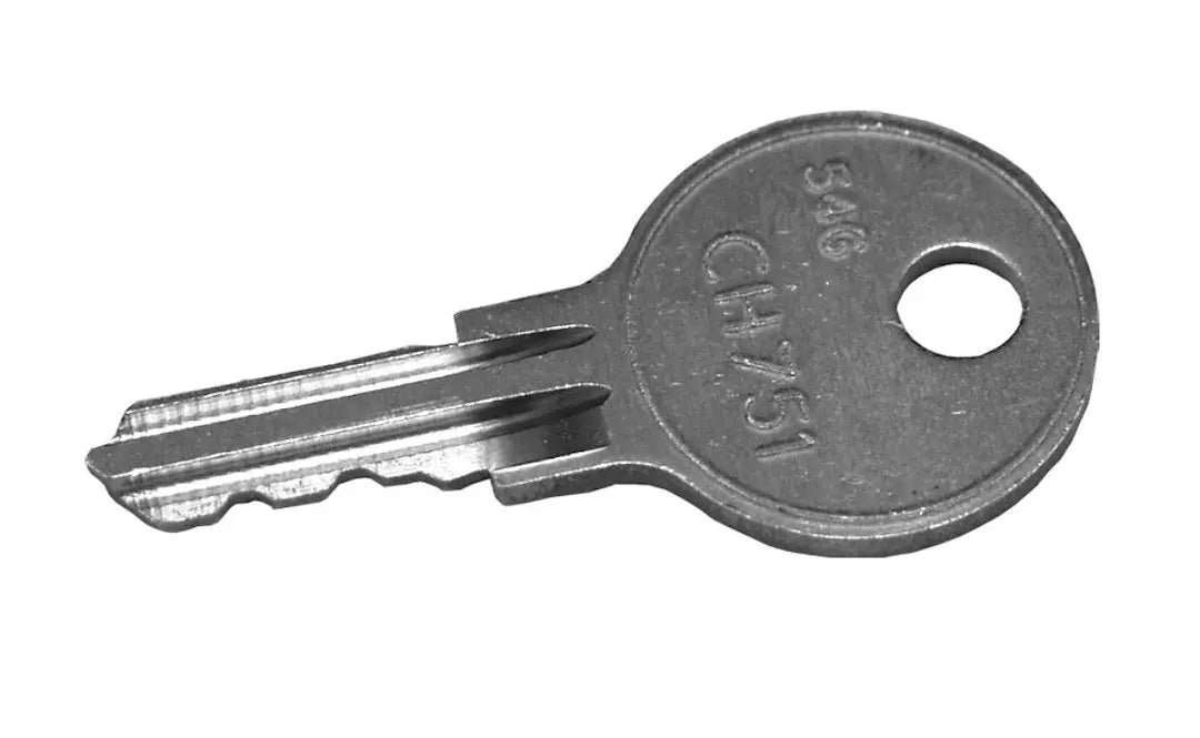 JR Products Replacement HUD/Hurd Key - Part Number 751A
