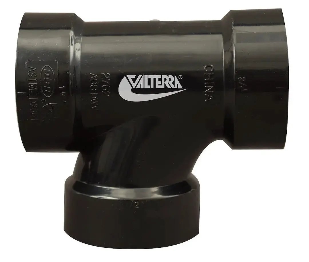 Valterra LLC Sanitary Tee 1-1/2-inch Hub Model D502752 for Plumbing Installations by VALTERRA LLC