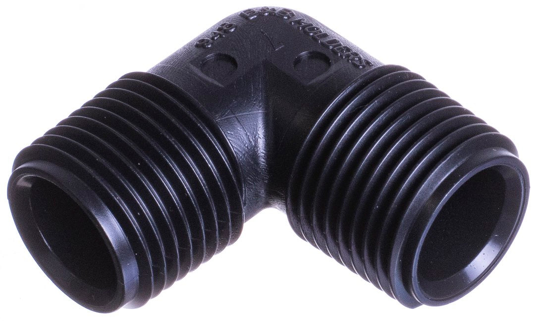 B&B Molders 94138 Elbow 90-1/2 MPT x 1/2 MPT Pipe Fitting