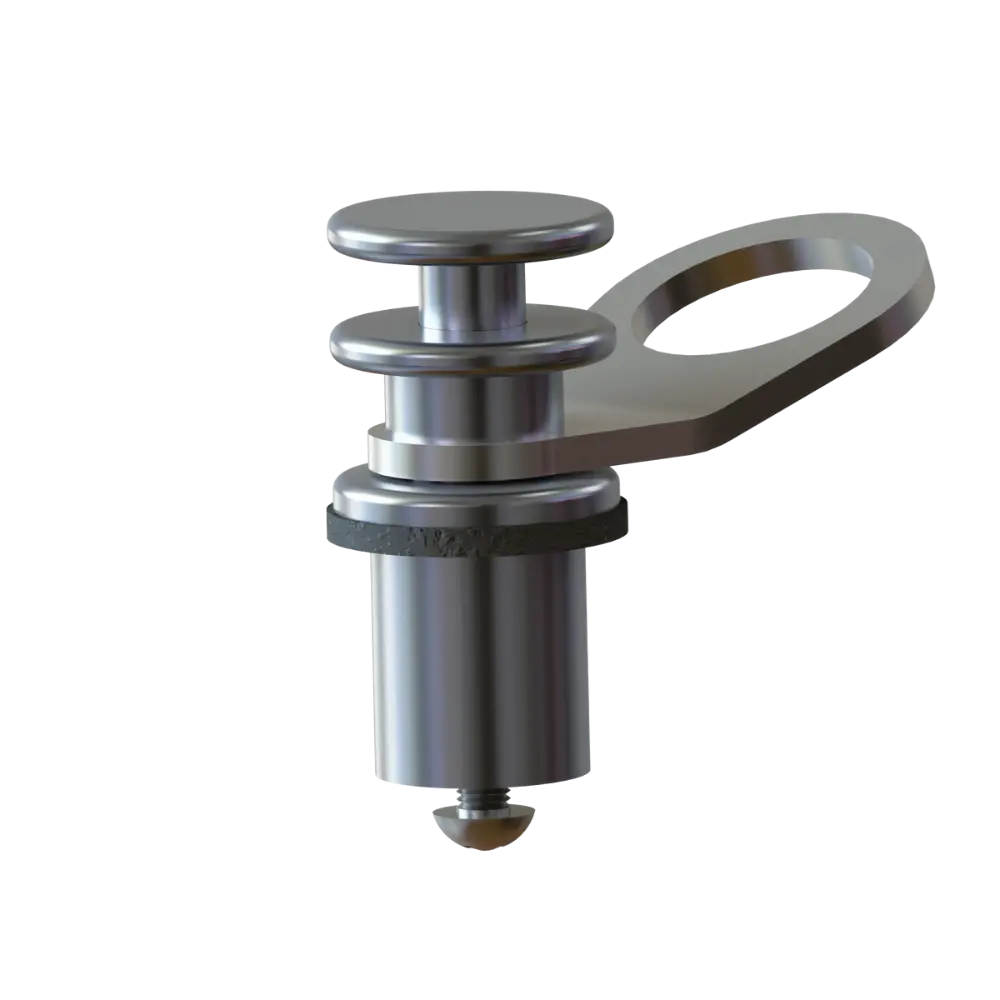 Taco Metals AL Quick Release Fender Lock Ponto - Easy Mounting for Marine Applications