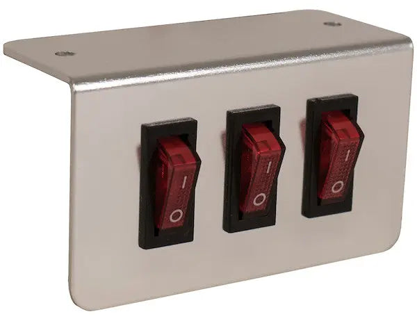 Buyers Products Triple On-Off Illumina Switch Panel - Model 6391003