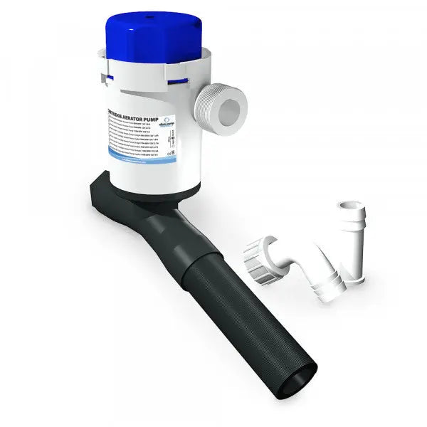 Albin Aerator 500 GPH Angled Tube 12V - Efficient Marine Water Aeration