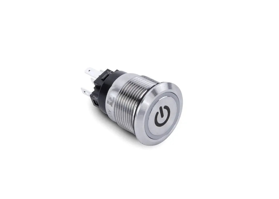 SierraMarine Push Button Power Switch Green HAL - Model AV10060G