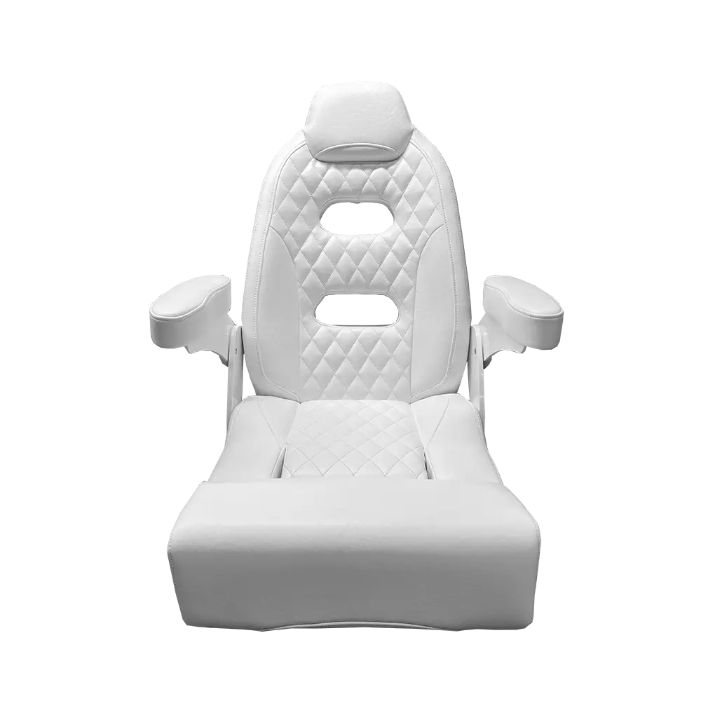 TACO Metals Baja Sport Chair 25' in White – Durable Marine Seating