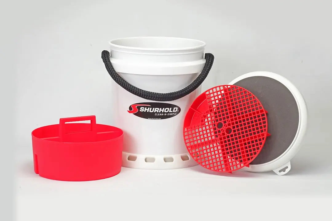 SHURHOLD IND 2463 5-Gallon White Bucket Kit with Base