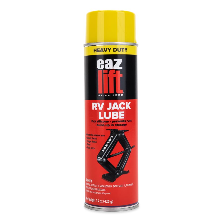 Camco RV Stabilizer Jack Lube - 15 oz. for Easy Stabilizer Maintenance