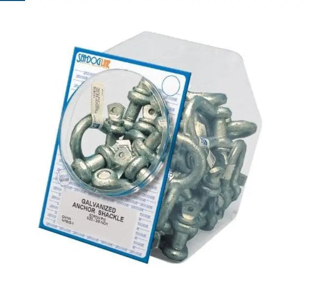 Sea Dog Galvanized Anchor Shackle 3/8-Inch Non-Load Locking