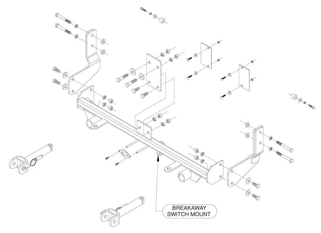 Roadmaster Part 5218855 Baseplate for Towing Compatibility by ROADMASTER