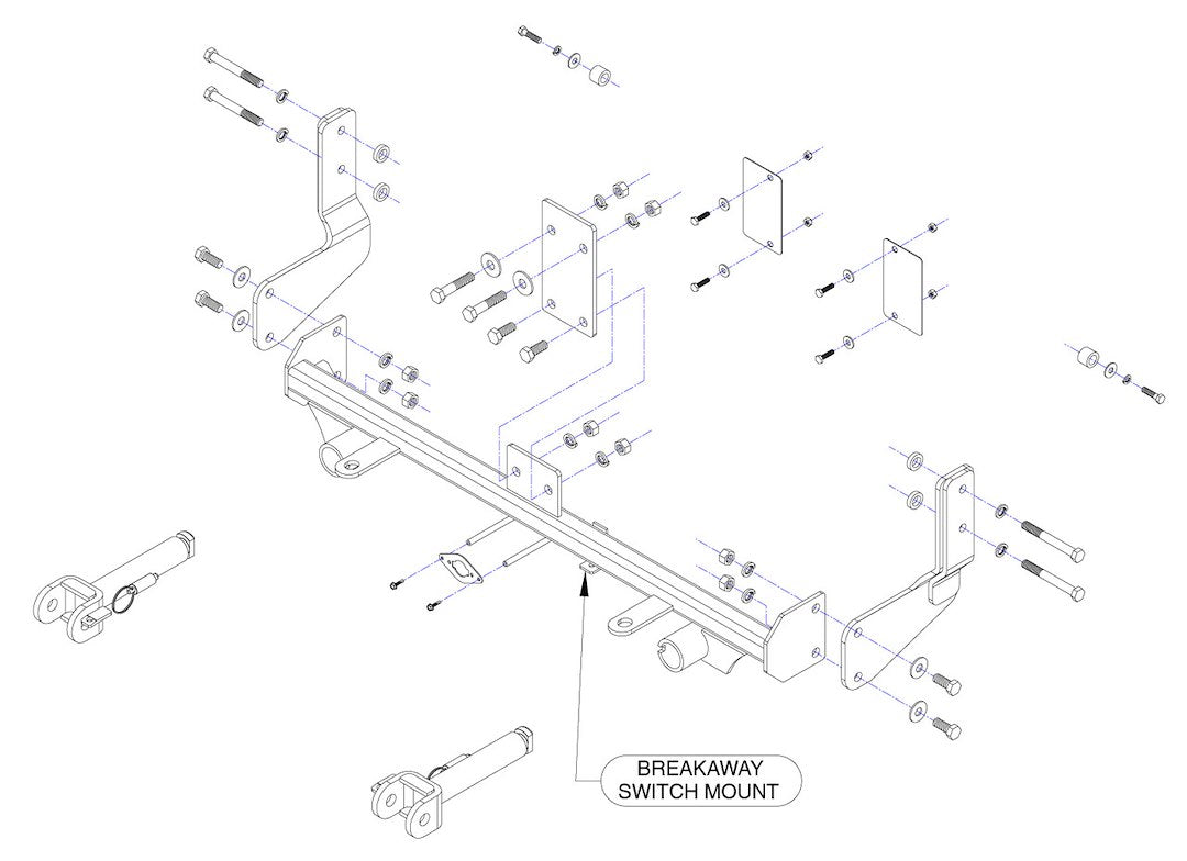 Roadmaster Part 5218855 Baseplate for Towing Compatibility