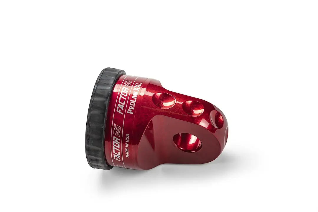 Factor 55 ProLink XXL Red - Heavy Duty Winch Shackle Anchor for Off-Road Recovery