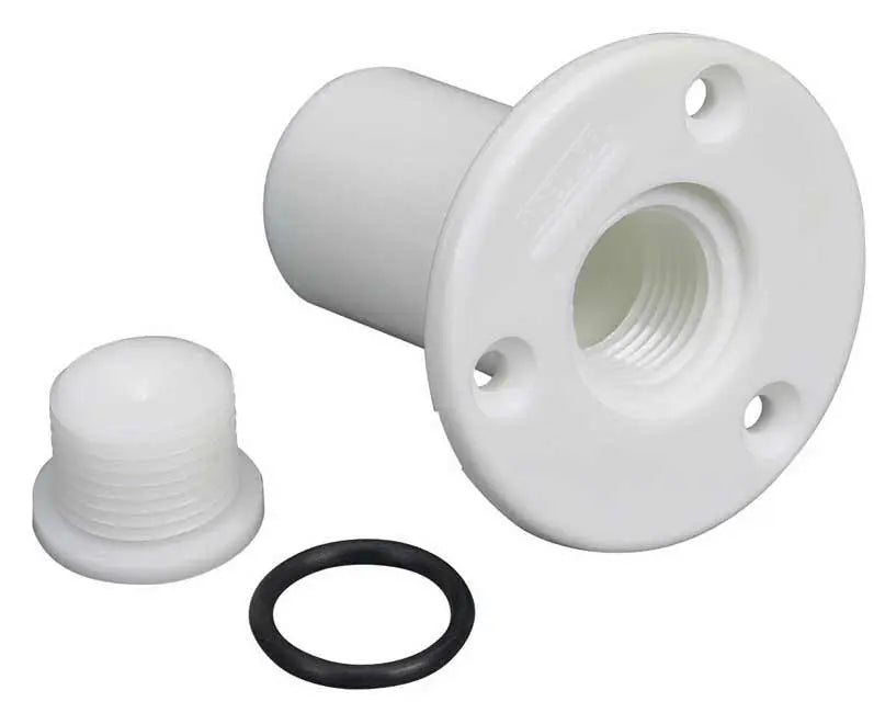 Moeller Transom Drain Tube with Plug – Marine Boat Drainage Solution