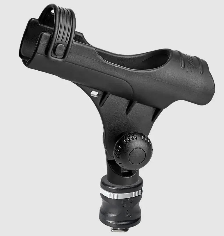 Railblaza Rod Holder R with Miniport TracMount - Versatile Fishing Rod Support for Boats