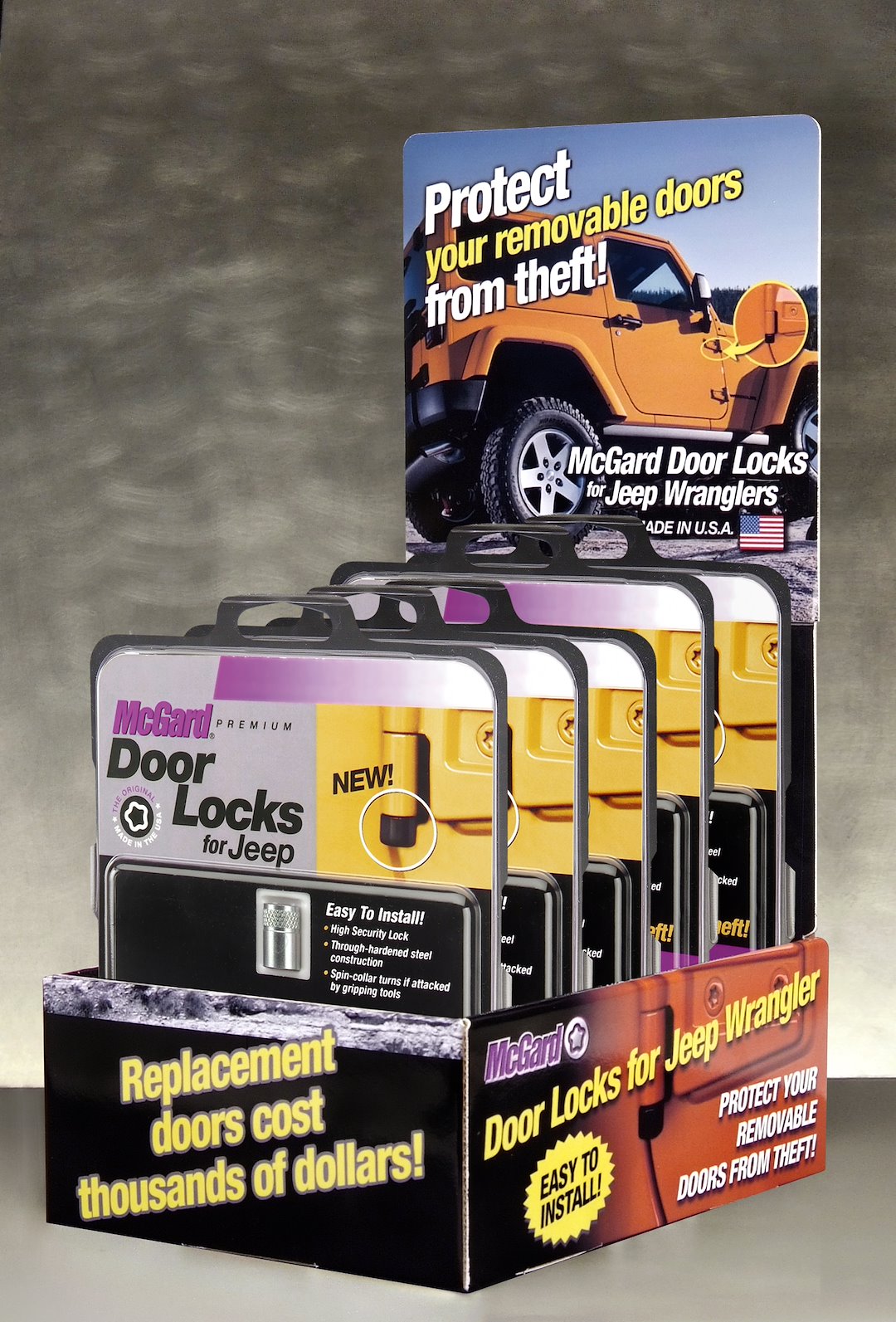 MCGARD Jeep Dr LK Countr Display - Part Number 90225
