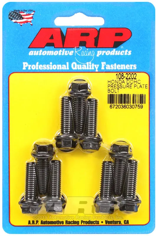 ARP Honda Pres Plate Bolt Kit - Part Number 1082202 for Secure and Reliable Mounting